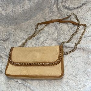 Henri Bendel Vintage Crocodile Chain Shoulder Bag